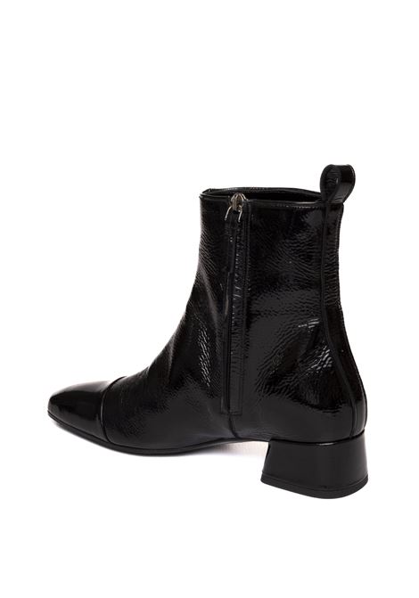 black naplak ankle boot FRANCO RUSSO | 1130NAPLAK-NERO